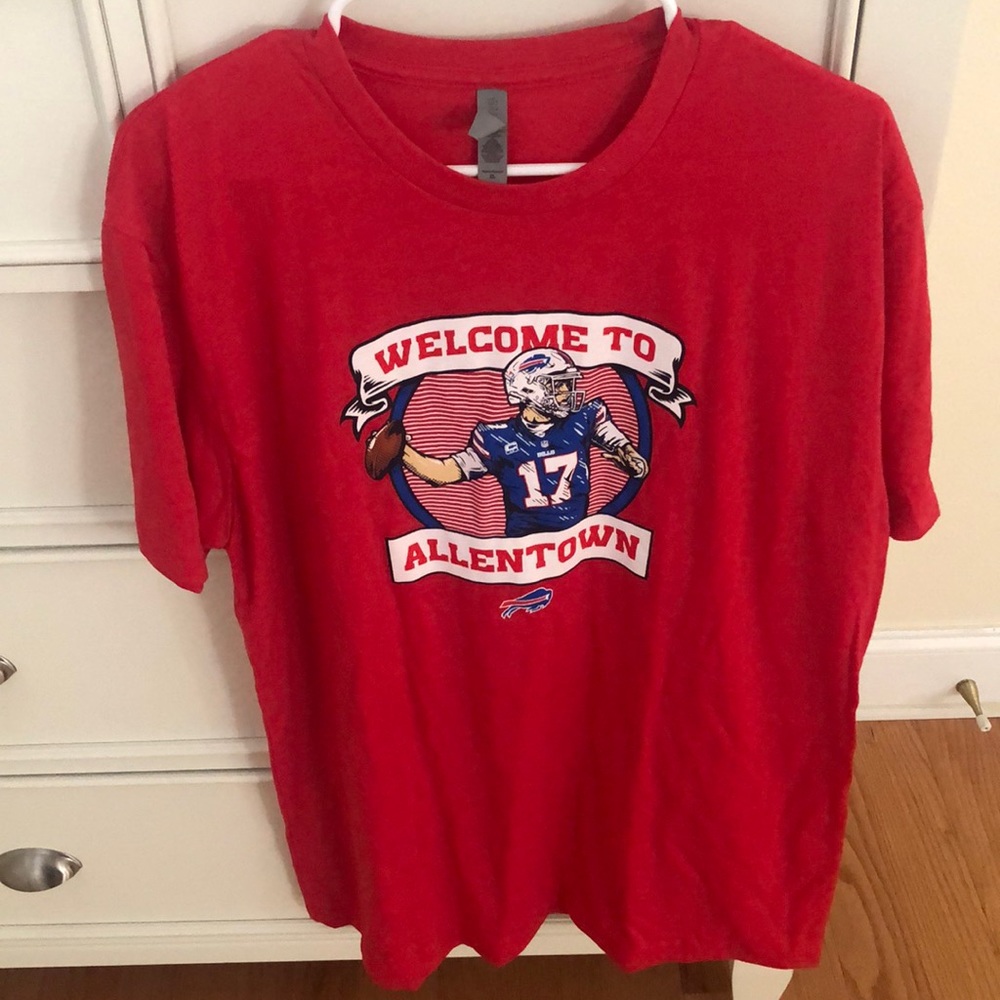 Buffalo Bills “Welcome to Allentown” tee. NWOT.